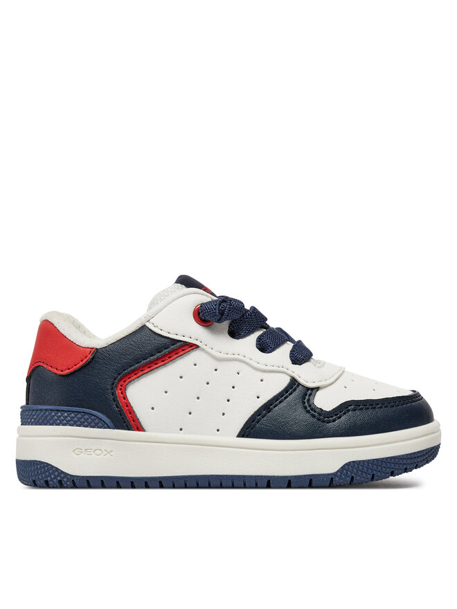 Geox Sneakersy Geox J Washiba Boy J45LQB 05411 C0899 M Bílá