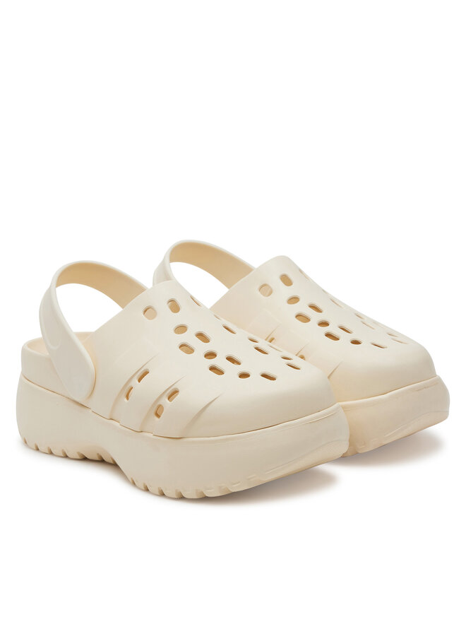 adidas Sandały adidas adilette Platform JP7159 Beżowy