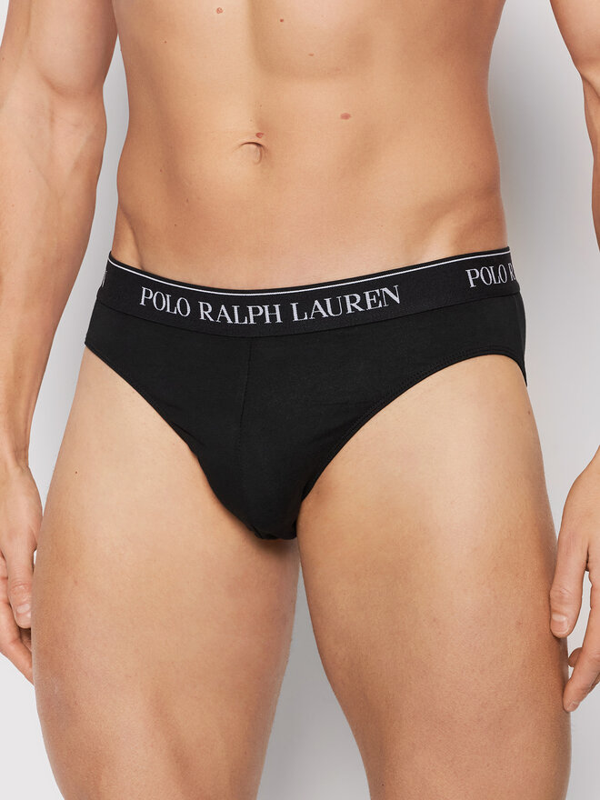 Polo Ralph Lauren Polo Ralph Lauren Σετ σλιπ 3 τμχ. 714835884002 Μαύρο