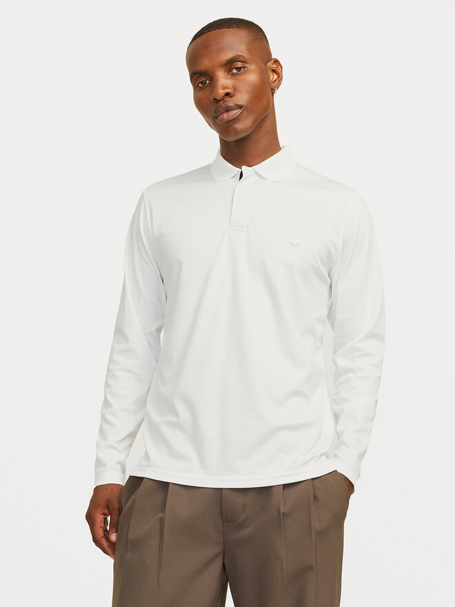Jack&Jones Jack&Jones Pólóing Crodney 12259645 Fehér Regular Fit