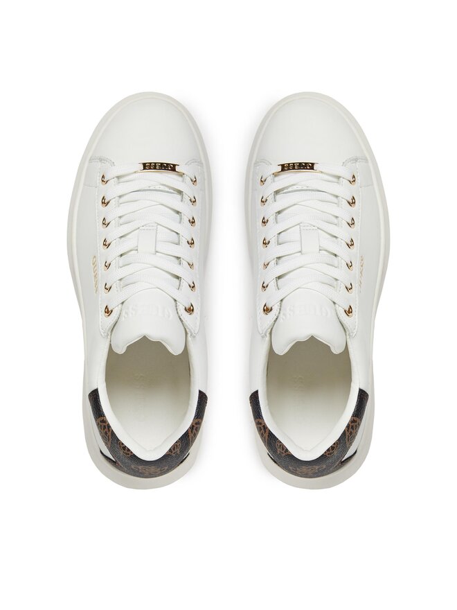 Guess Sneakersy Guess FL8VIB LEA12 Biały
