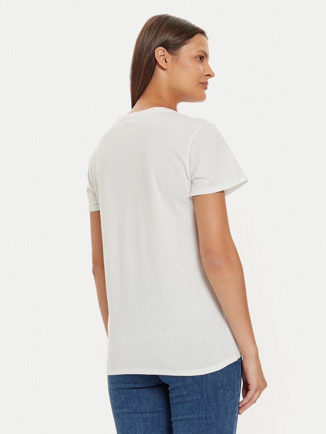 Liu Jo Liu Jo T-Shirt TF4209 J6040 Λευκό Regular Fit