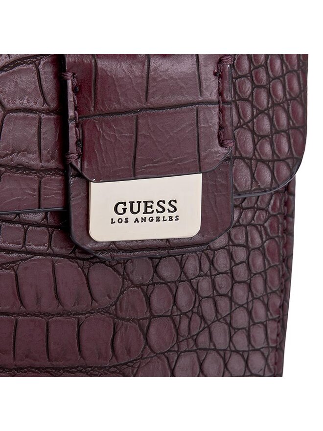 Guess Geantă Guess Cate (CF) HWCF62 16060 Vișiniu