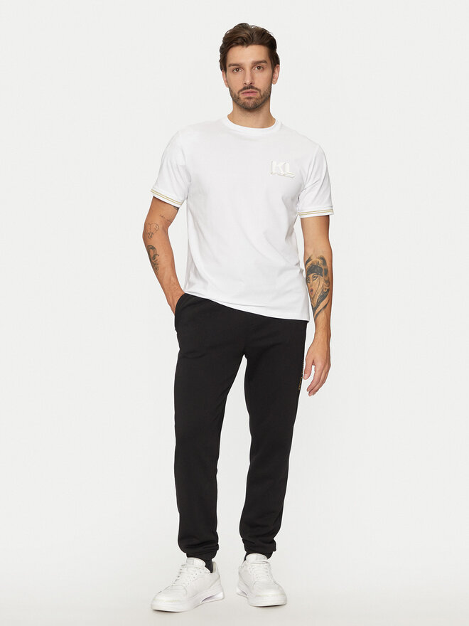 KARL LAGERFELD KARL LAGERFELD T-Shirt 755463 551235 Weiß Regular Fit