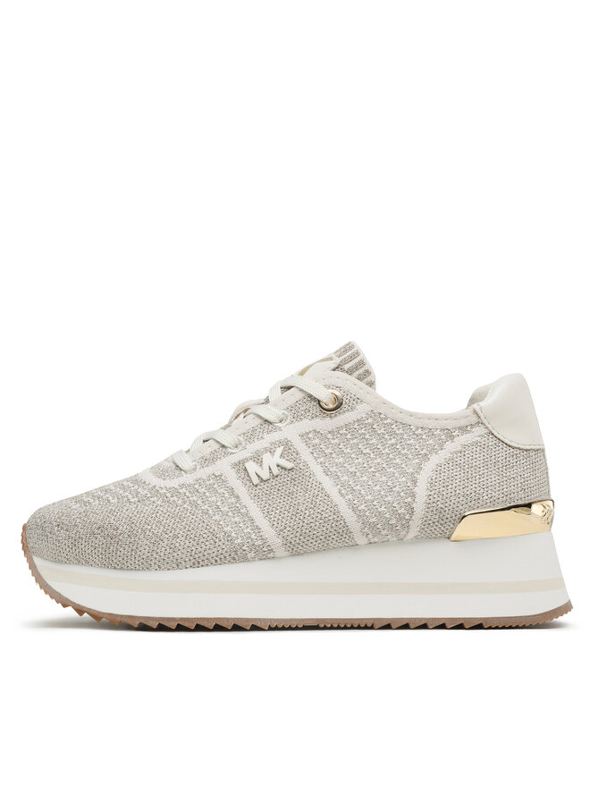 MICHAEL Michael Kors Sneakersy MICHAEL Michael Kors Monique Knit Trainer 43F3MQFSAM Šedá