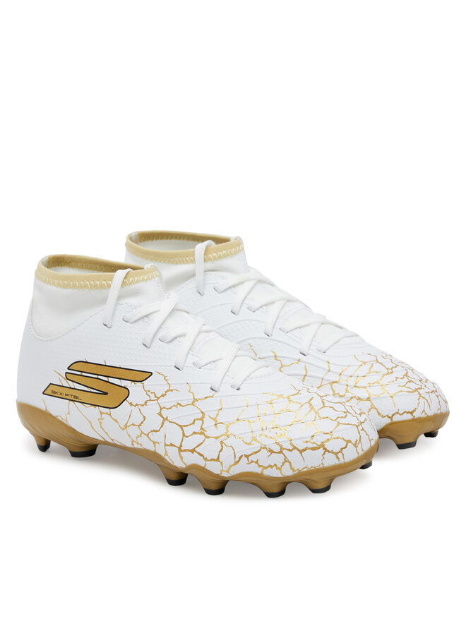 Skechers Futbalové topánky Skechers Skx_1.5 High Jr Youth Fg 252065L/WBGD Biela
