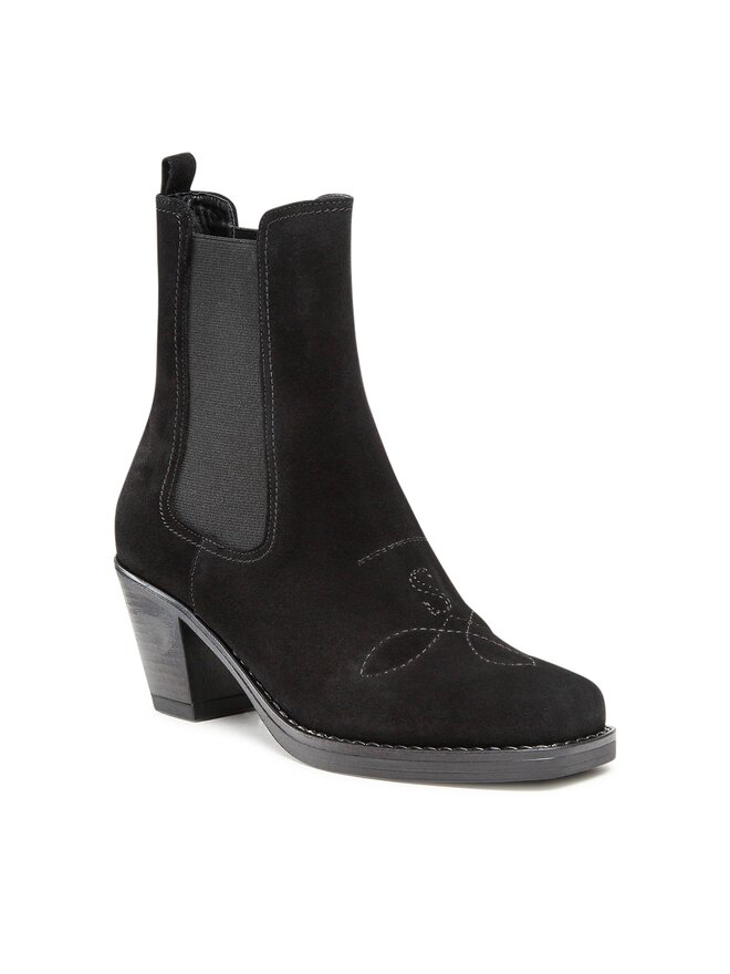 Simple Botki Simple SL-36-02-000064 Czarny