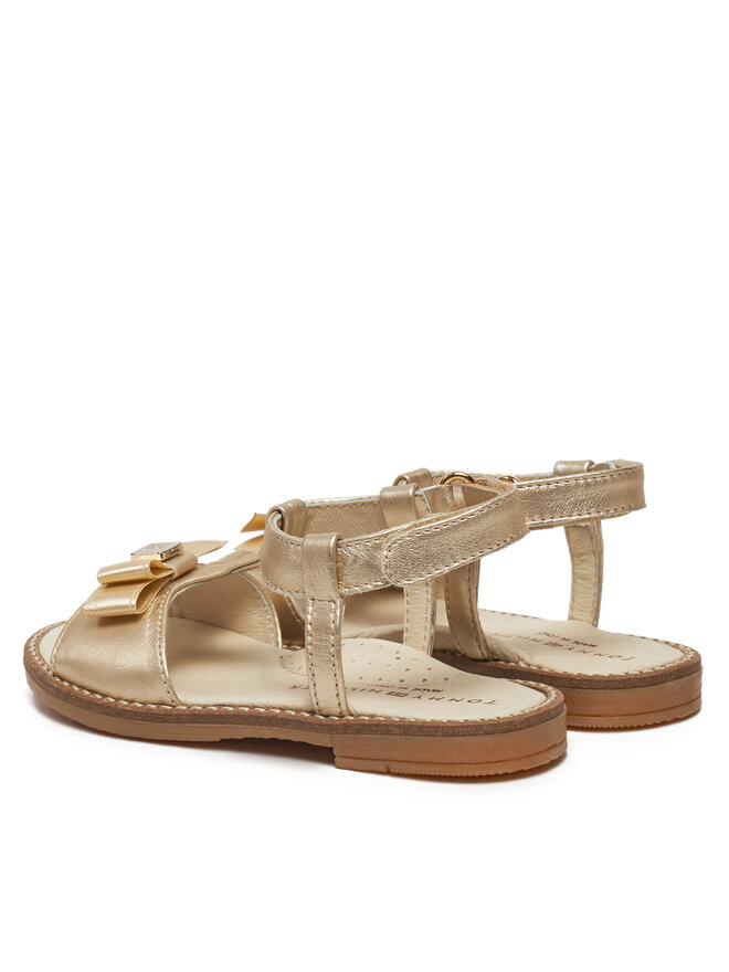 Tommy Hilfiger Sandalen Tommy Hilfiger Sandalo T1A2-33940-0220 S Goldfarben