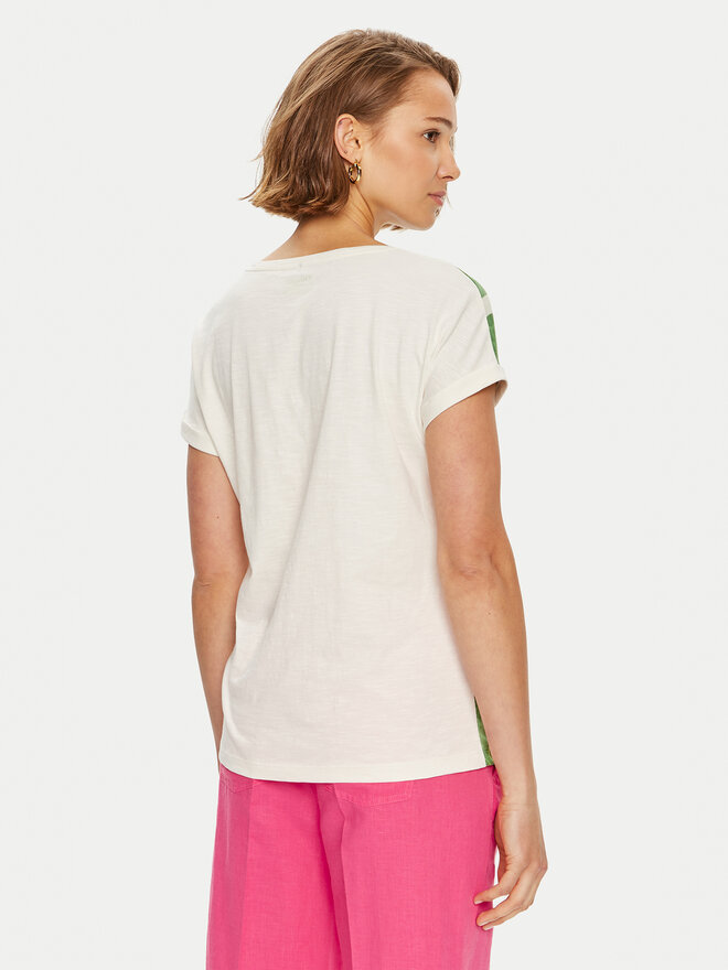 Olsen Olsen Футболка 11104863 Кольоровий Regular Fit