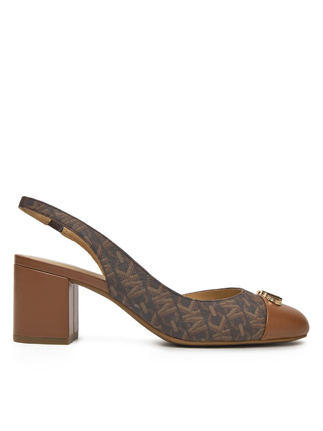 Michael Kors Σανδάλια Michael Kors Perla Flex Toe Cap Pump 40R5PLMP1B Καφέ