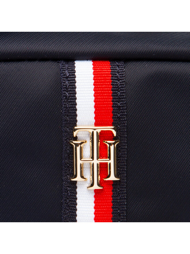 Tommy Hilfiger Kosmetiktasche Tommy Hilfiger Poppy Make Up Case Corp AW0AW11613 Dunkelblau