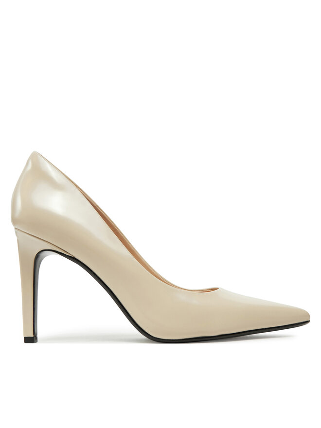 Calvin Klein Γόβες Calvin Klein Heel Pump 90 - Brush L HW0HW02263 Μπεζ
