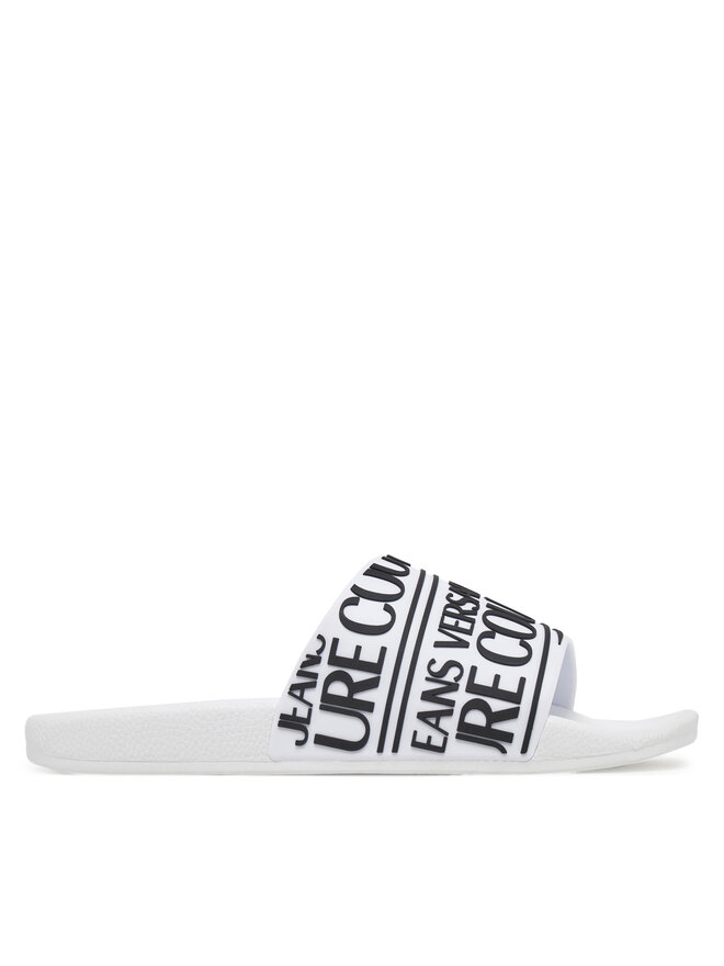 Versace Jeans Couture Παντόφλες Versace Jeans Couture 78YA3SQ1 Λευκό