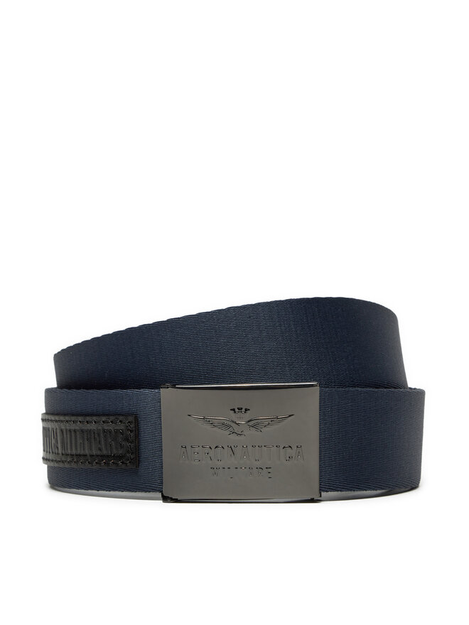 Aeronautica Militare Cintura da uomo Aeronautica Militare 242CI299CT3209 Blu scuro