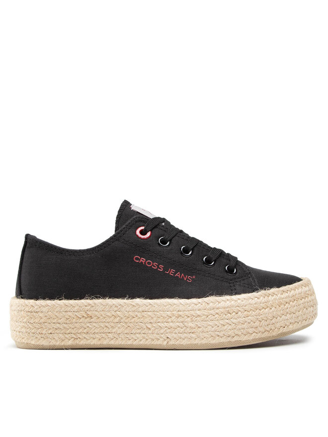 Cross Jeans Espadrilles Cross Jeans JJ2R4007C Schwarz