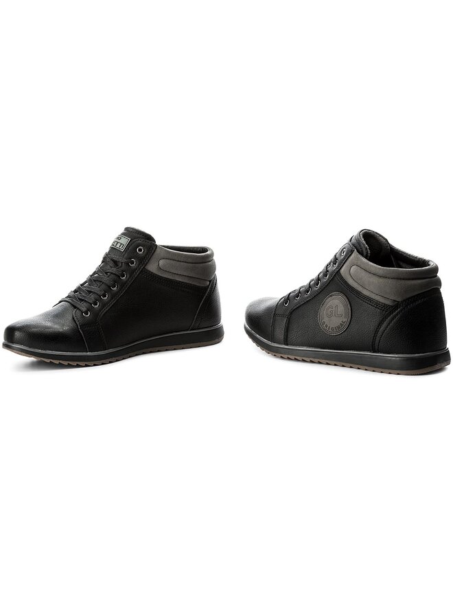 Gino Lanetti Schnürschuhe Gino Lanetti MYL8012A-1 Schwarz
