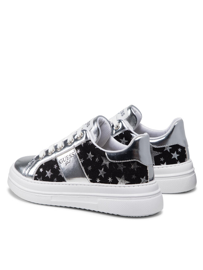 Guess Laisvalaikio batai Guess Wilma Star FJ5WIM FAB12 Sidabrinė
