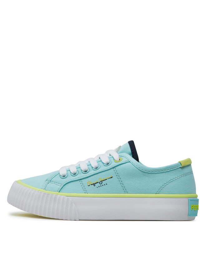 Pepe Jeans Πάνινα παπούτσια Pepe Jeans Ottis Basic G PGS30605 Μπλε