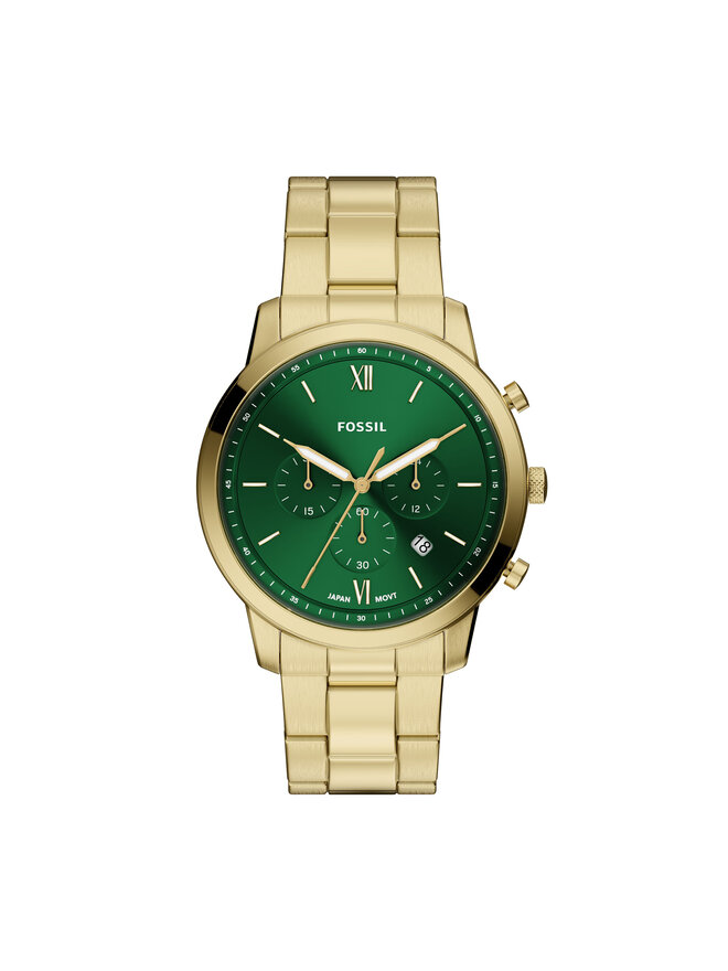 Fossil Годинник Fossil Neutra FS6164 Золотий