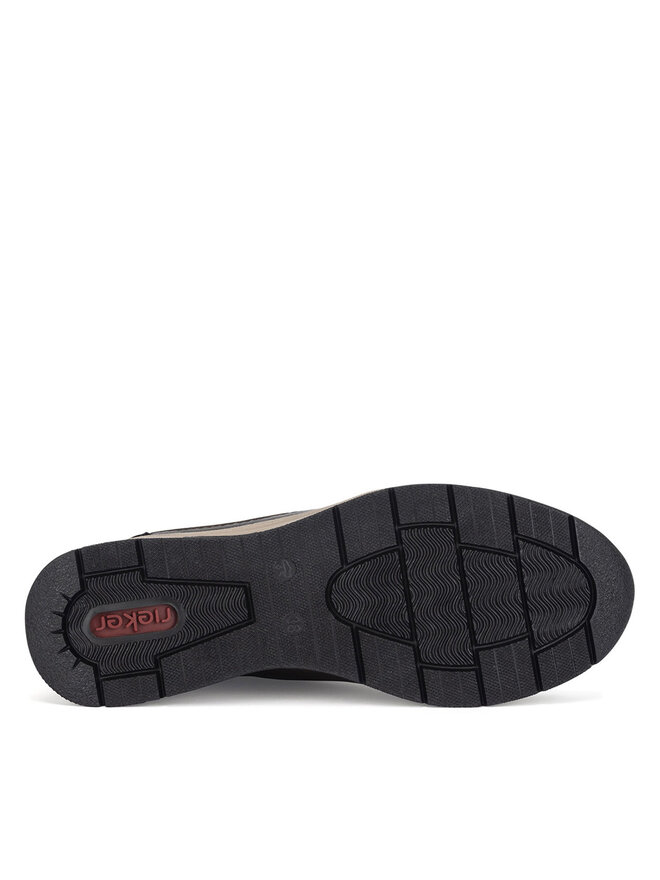 Rieker Félcipő Rieker N9301-90 Fekete