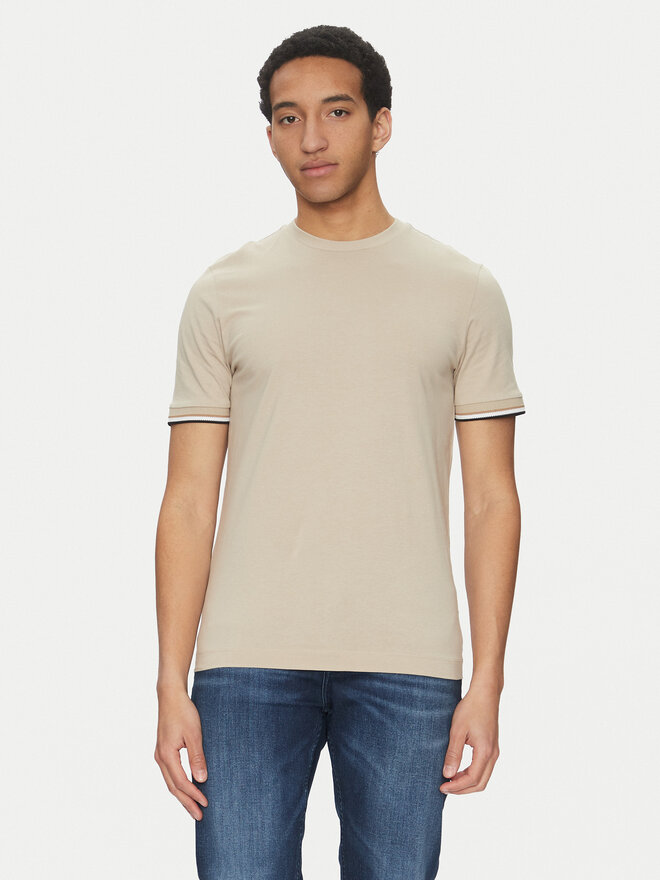 BOSS BOSS Camiseta Thompson 04 50501097 Beis Regular Fit