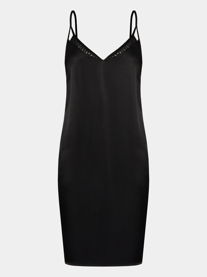BOSS Boss Нічна сорочка Audrey 50515631 Чорний Regular Fit