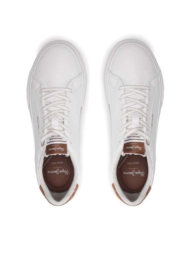 Pepe Jeans Сникърси Pepe Jeans Kenton Max W PLS31445 Бял