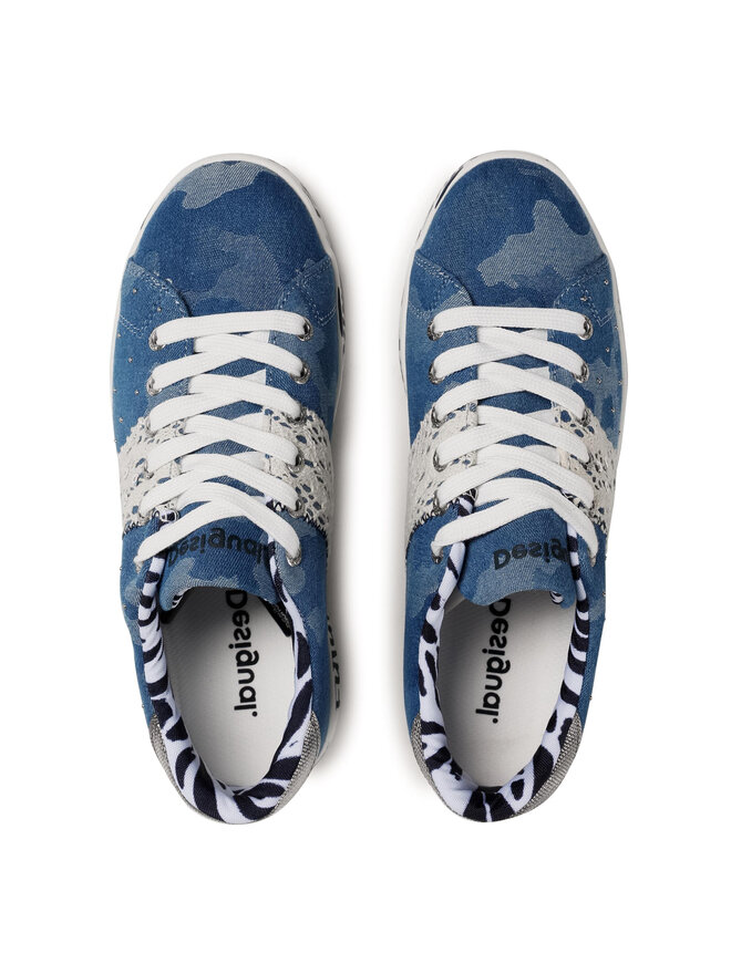 Desigual Laisvalaikio batai Desigual Cosmic Militar 21SSKD02 Mėlyna