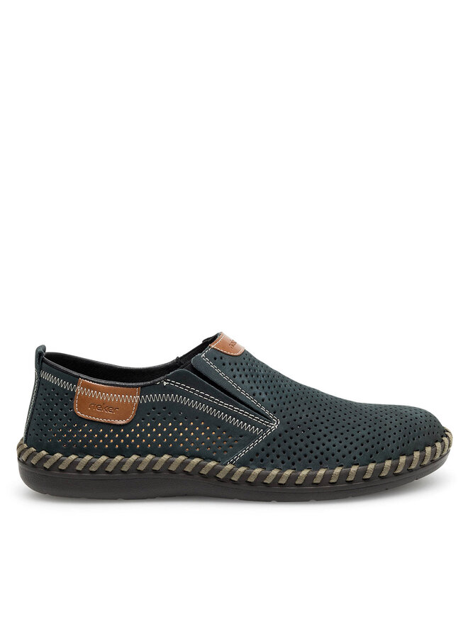 Rieker Pantofi Rieker B2465-14 Albastru