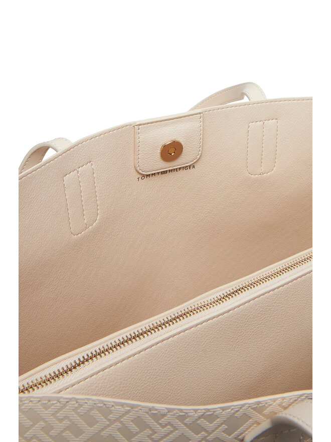 Tommy Hilfiger Сумка Tommy Hilfiger Th Distinct Tote Mono AW0AW17195 Бежевий