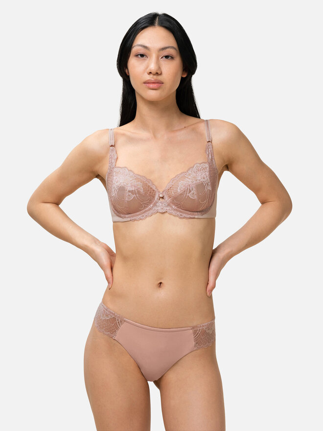 Triumph Triumph Figi alsó Wild Peony Florale Brazilian 10209603 Rózsaszín
