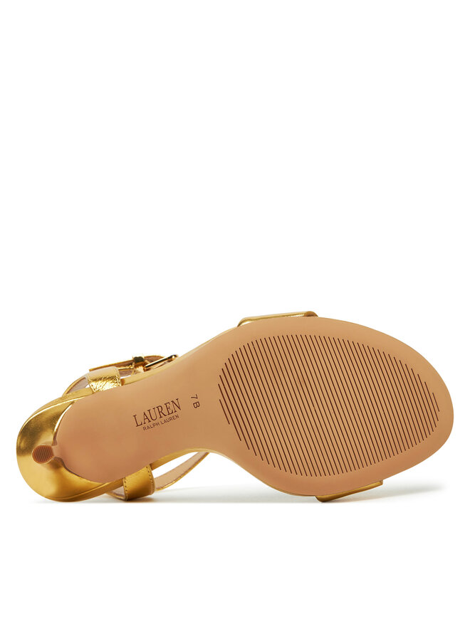 LAUREN RALPH LAUREN Sandale LAUREN RALPH LAUREN 802956289003 Auriu