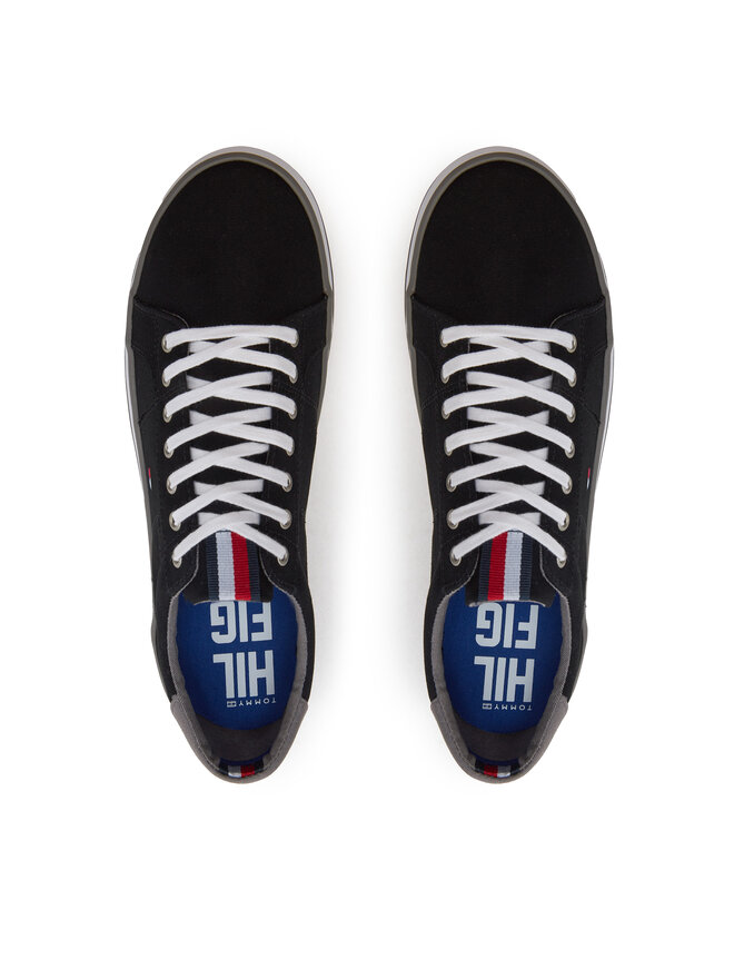 Tommy Hilfiger Tenisówki Tommy Hilfiger Harlow 1D FM0FM00596 Czarny