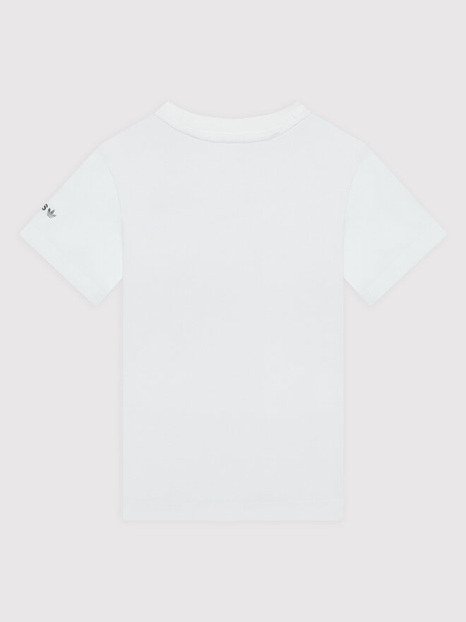 adidas adidas T-Shirt Graphic Stoked Beach HE6908 Λευκό Regular Fit