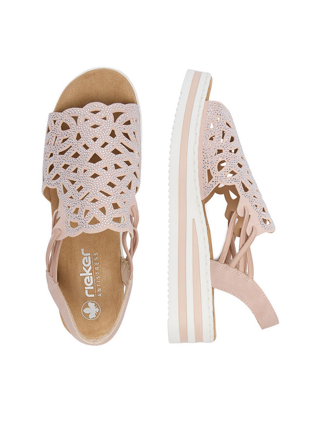 Rieker Sandalen Rieker CEO-V0241-31 Hellrosa