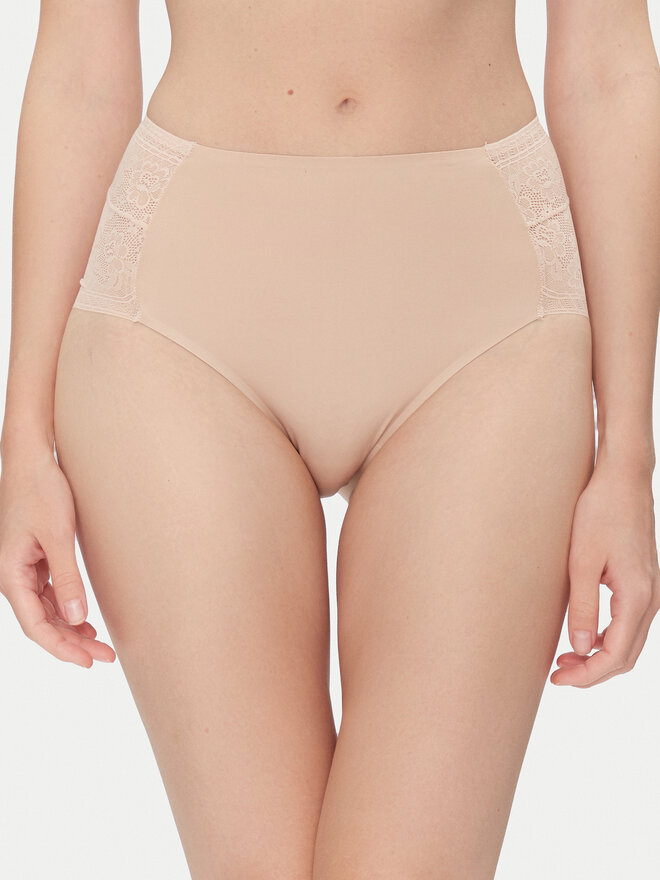 YSABEL MORA YSABEL MORA Klassischer Damenslip mit hoher Taille 19191 Beige