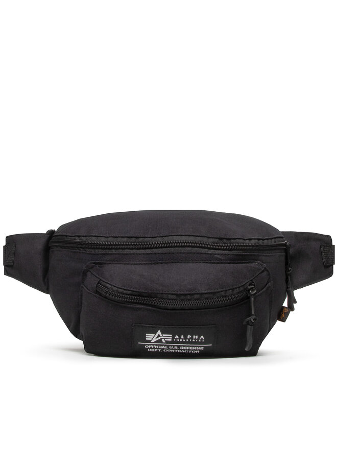 Alpha Industries Τσαντάκι μέσης Alpha Industries Big Alpha Waist Bag 126909 Μαύρο