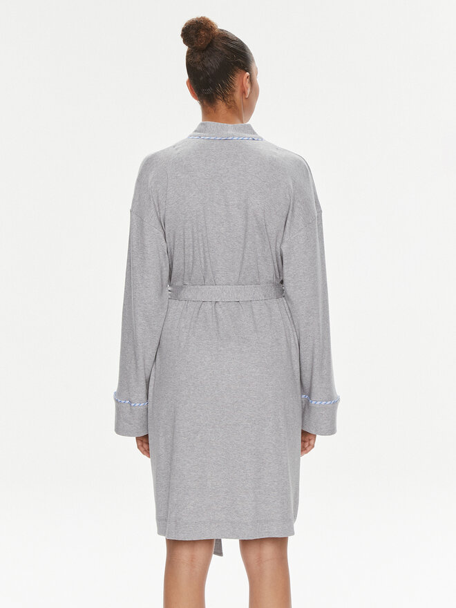 DKNY DKNY Bademantel YI10008 Grau