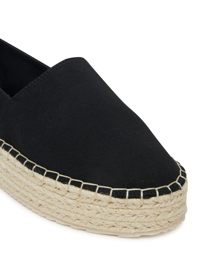 Calvin Klein Jeans Alpargatas Calvin Klein Jeans Flatform Esdparille Mg/Hdw YW0YW01737 Negro