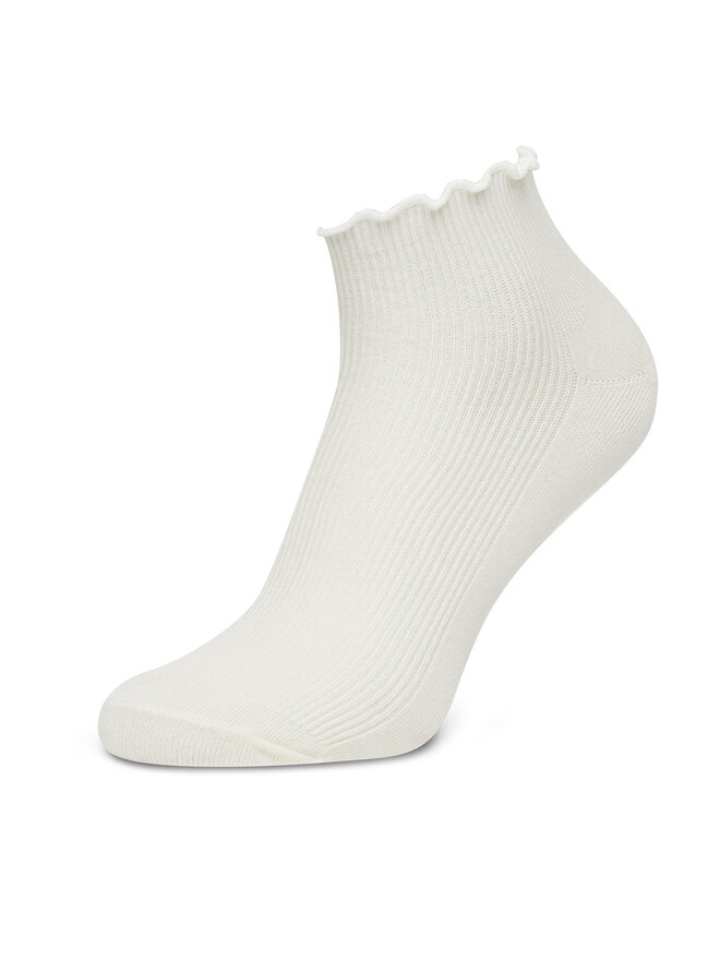 DeeZee Calcetines cortos para mujer DeeZee LA453-8389-1 Blanco