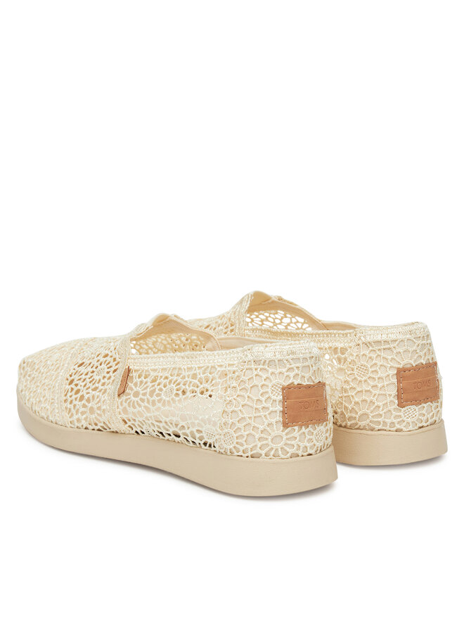 Toms Félcipő Toms 10021570 Ekru
