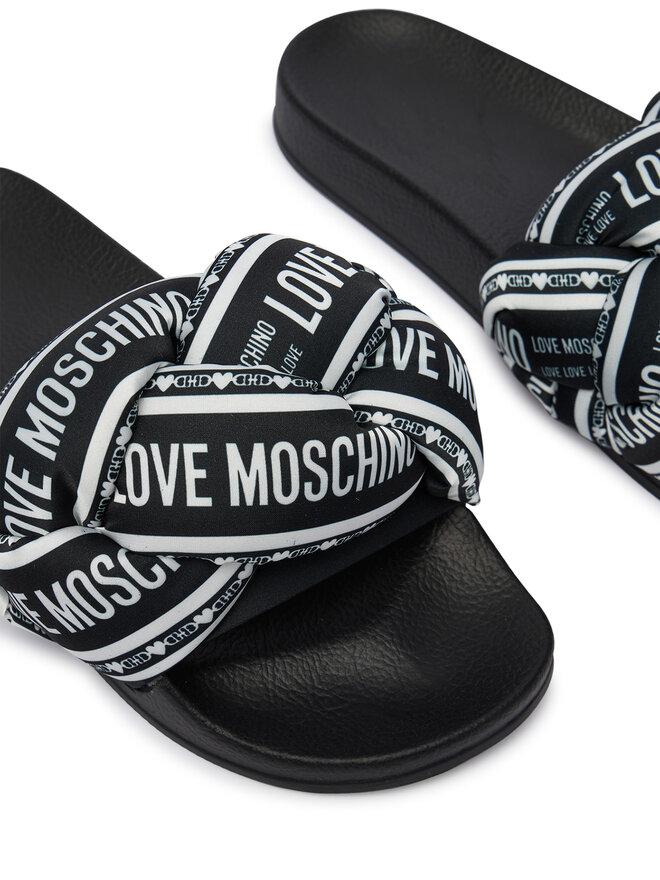 LOVE MOSCHINO Шльопанці LOVE MOSCHINO JA28312G0OIW300A Чорний