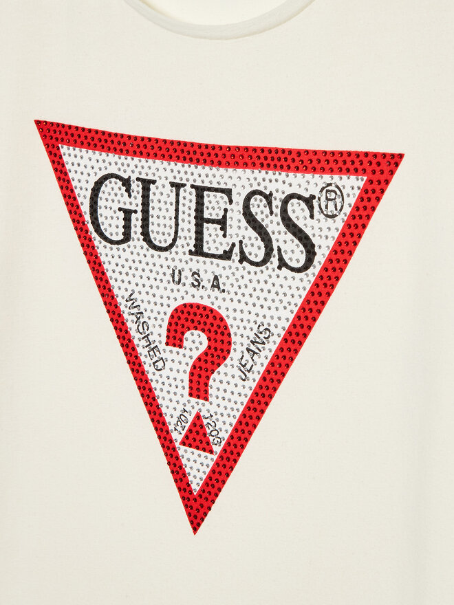 Guess Guess Футболка J2YI51 K6YW1 Écru Regular Fit