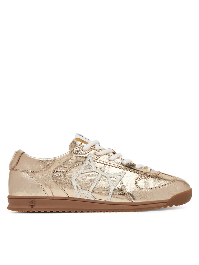 Naked Wolfe Zapatillas Naked Wolfe Exposure Crinkle Oro