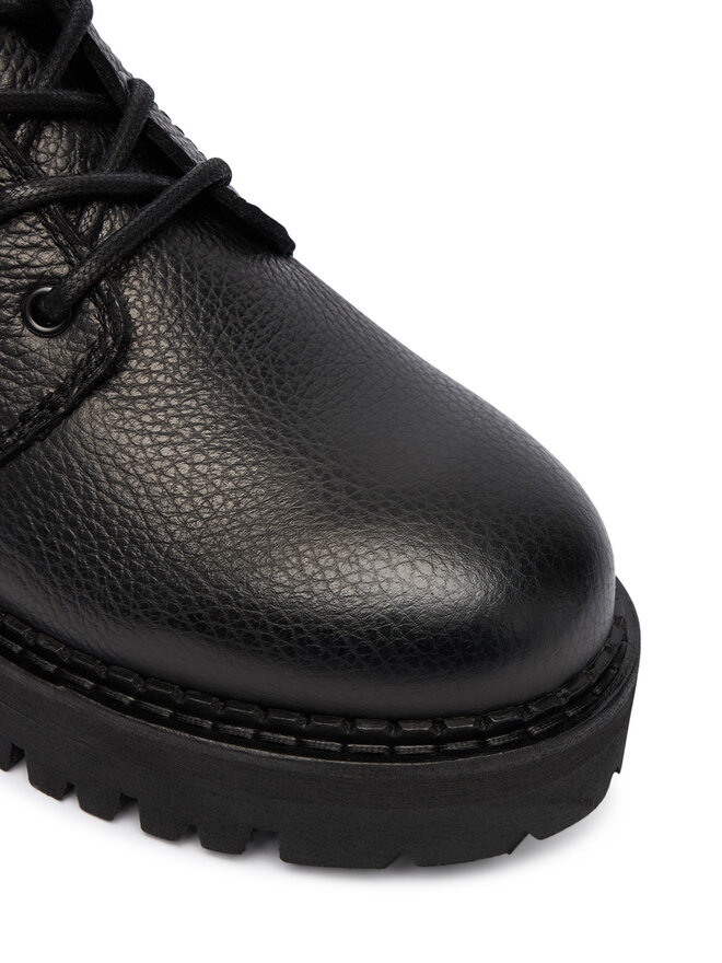 Tommy Jeans Schnürstiefeletten Tommy Jeans Tjw Urban Laceup Boot Wl EN0EN02906 Schwarz