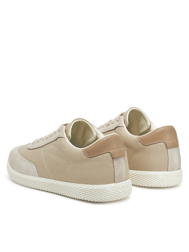 Calvin Klein Снікерcи Calvin Klein Low Top Lace Up Cv Mix HM0HM01724 Бежевий