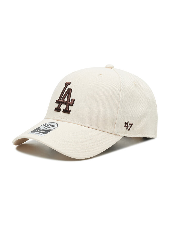 47 Brand Kšiltovka 47 Brand Los Angeles Dodgers B-MVPSP12WBP-NTG Béžová