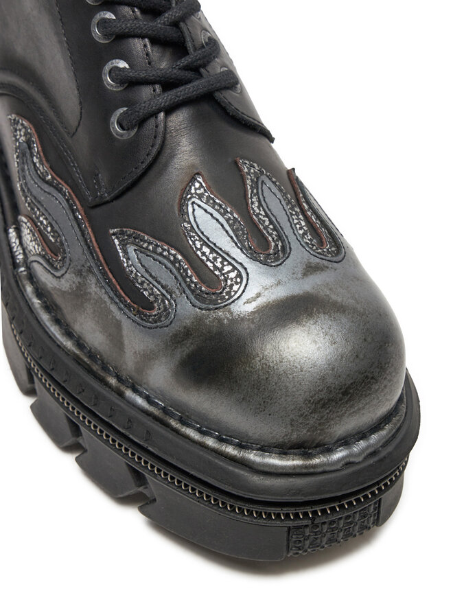 NEW ROCK Сникърси NEW ROCK M-1553-S1 Черен