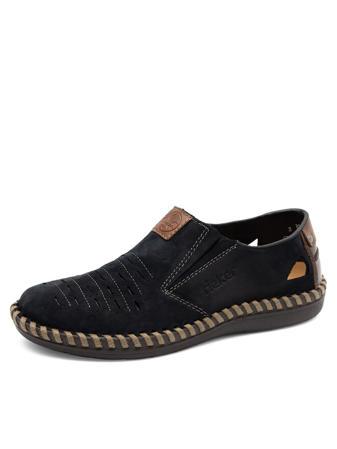 Rieker Halbschuhe Rieker B2457-14 Dunkelblau