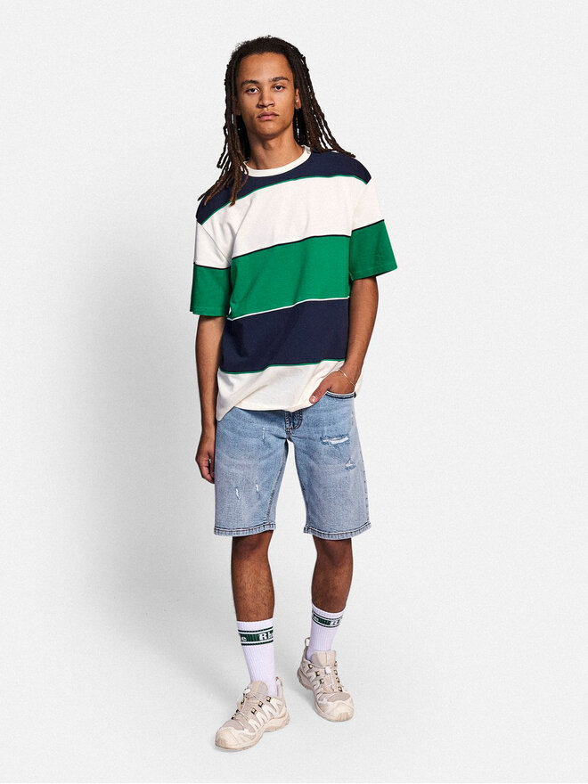 Redefined Rebel Redefined Rebel T-Shirt Watson 221044 Grün Boxy Fit